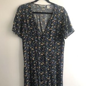 Vintage floral dress